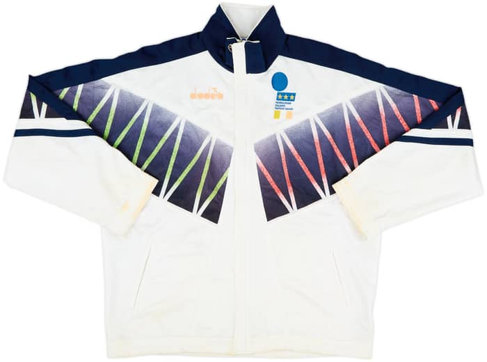1994 Italy Diadora Track Jacket - 4/10 - (L)