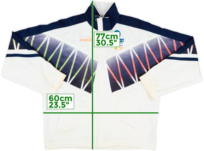 1994 Italy Diadora Track Jacket - 4/10 - (L)