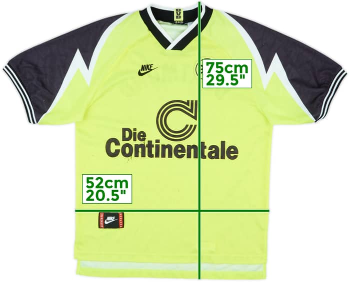 1995-96 Borussia Dortmund Home Shirt - 6/10 - (M)