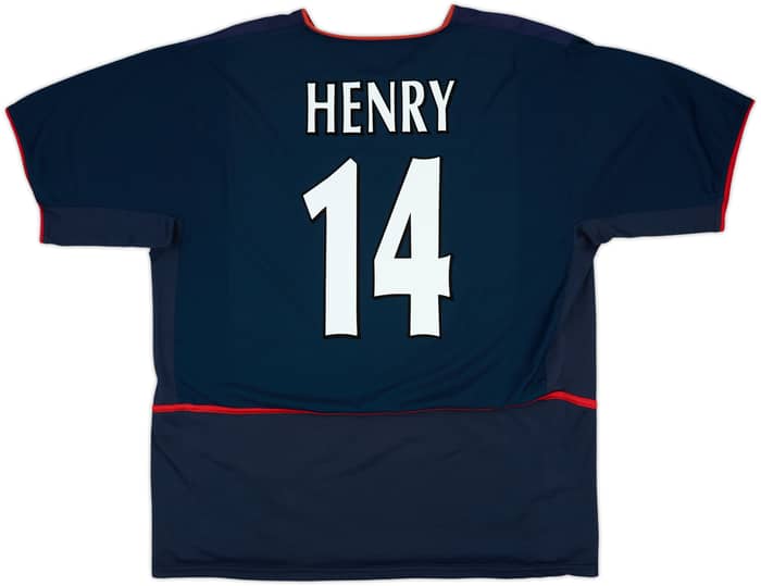 2002-04 Arsenal Away Shirt Henry #14 - 7/10 - (XXL)
