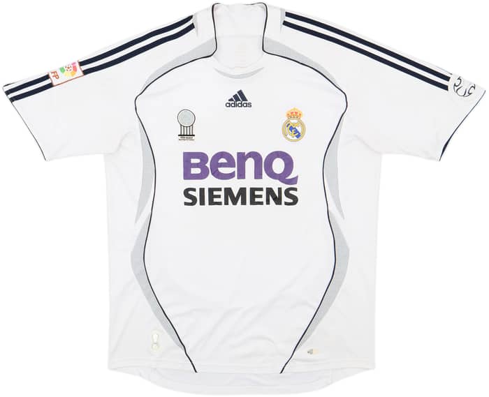 2006-07 Real Madrid Home Shirt - 6/10 - (L)