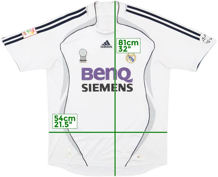 2006-07 Real Madrid Home Shirt - 6/10 - (L)