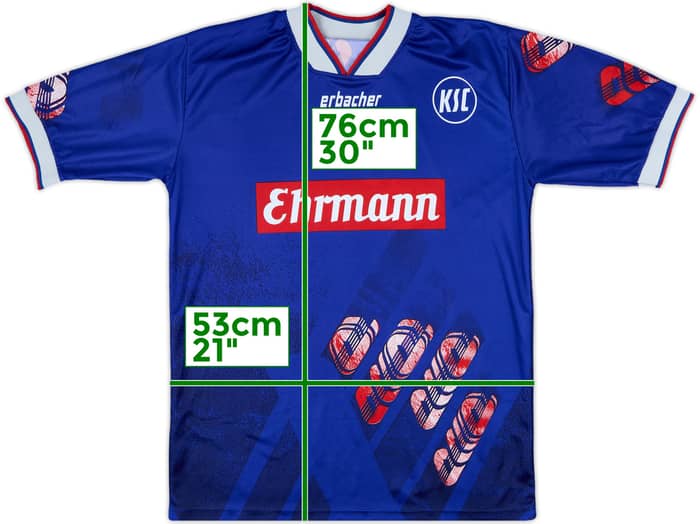 1994-95 Karlsruhe Away Shirt - 6/10 - (XL)