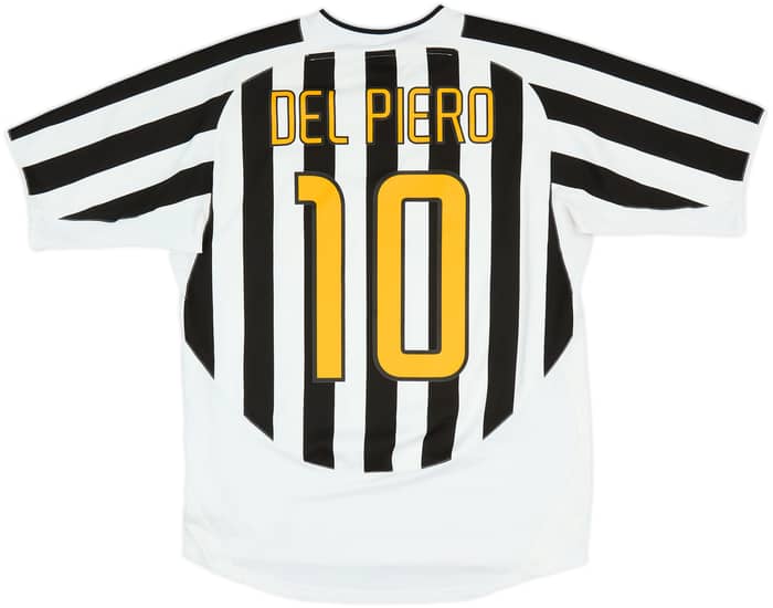 2003-04 Juventus Home Shirt Del Piero #10 - 7/10 - (L)