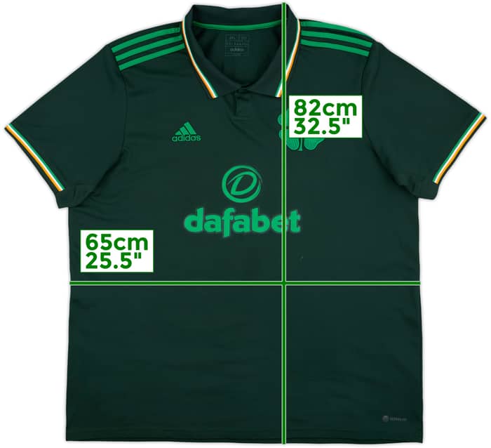 2022-23 Celtic Fourth Shirt - 9/10 - (XXL)