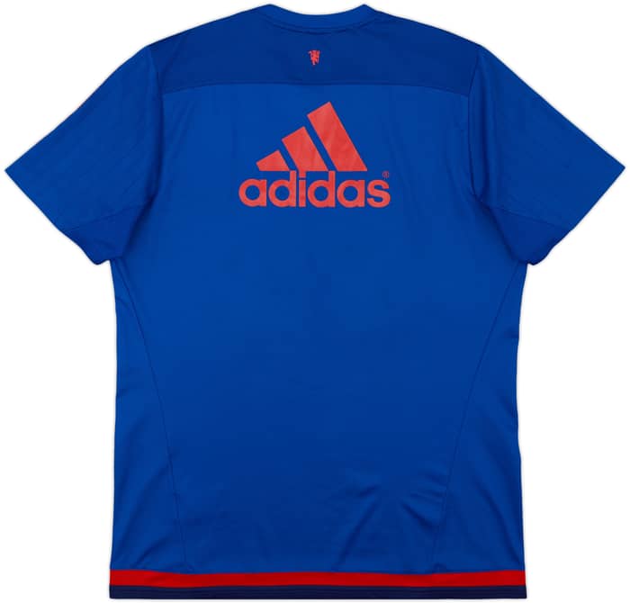 2015-16 Manchester United adizero Training Shirt - 8/10 - (L)
