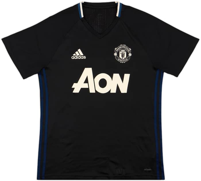 2016-17 Manchester United adizero Training Shirt - 8/10 - (M)