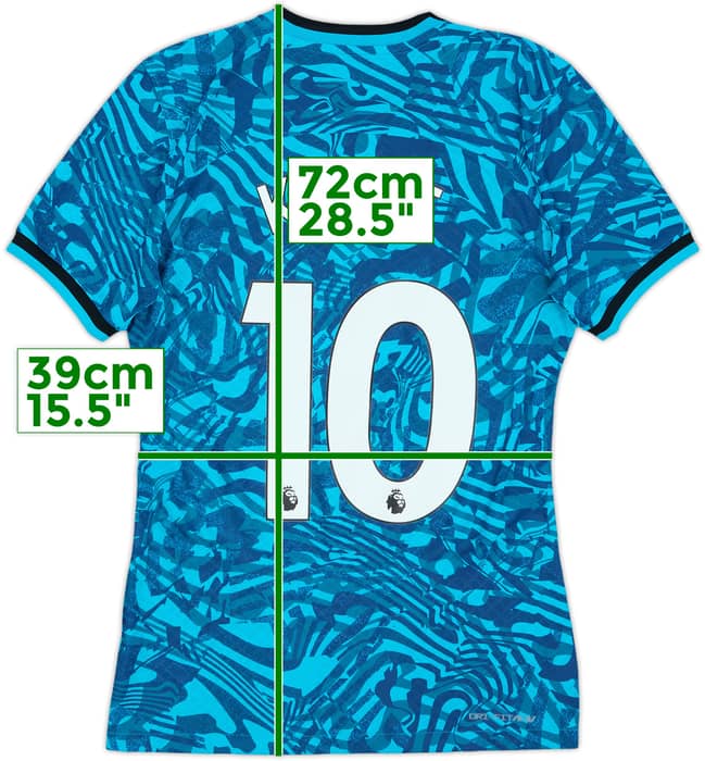 2022-23 Tottenham Player Issue Third Shirt Kane #10 - 9/10 - (S)