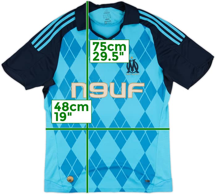 2008-09 Olympique Marseille Away Shirt - 5/10 - (M)