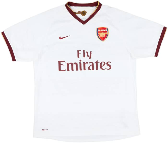 2007-08 Arsenal Away Shirt Fabregas #4 - 5/10 - (L)