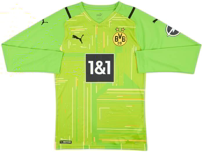 2021-22 Borussia Dortmund GK Shirt - 9/10 - (S)