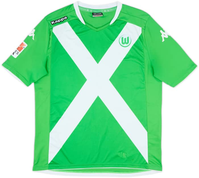 2014-15 Wolfsburg Home Shirt Olic #11 - 5/10 - (XL)