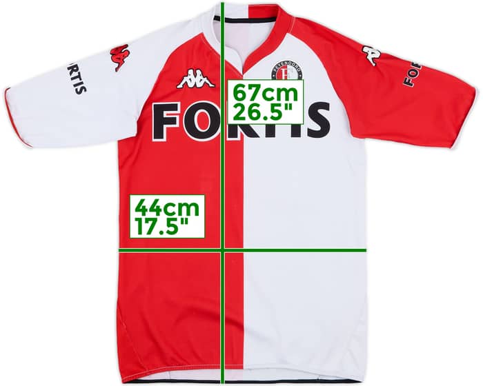2006-07 Feyenoord Home Shirt - 5/10 - (YXXL)