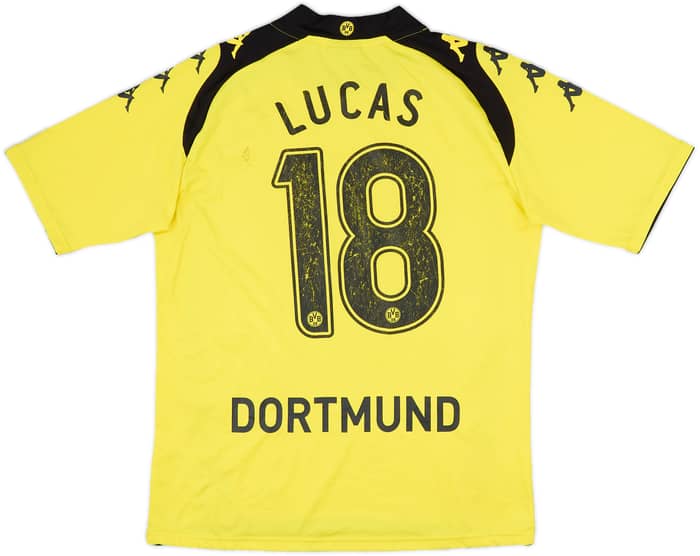 2009-10 Borussia Dortmund Home Shirt Lucas #18 - 5/10 - (L)