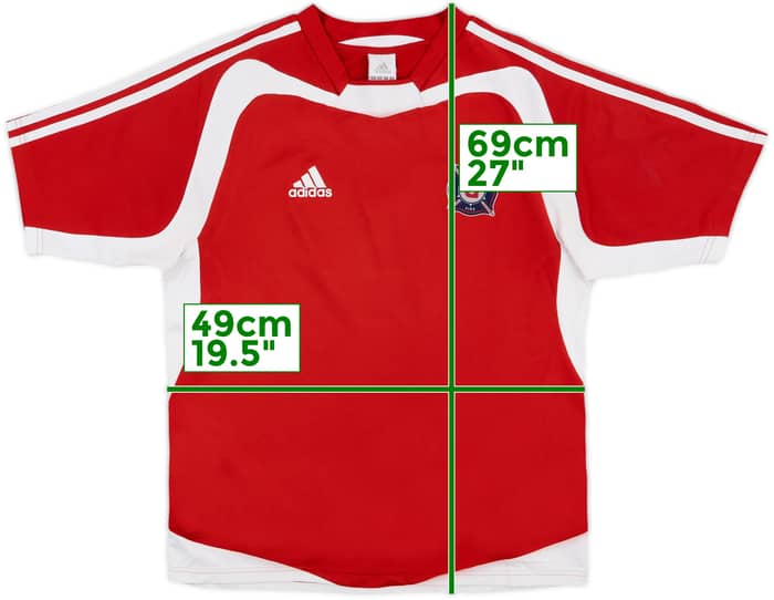 2006-07 Chicago Fire Youth Home Shirt #42 - 5/10 - (S)