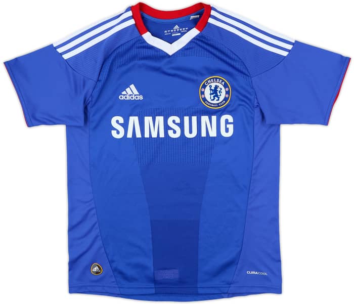 2010-11 Chelsea Home Shirt Drogba #11 - 8/10 - (L.Boys)