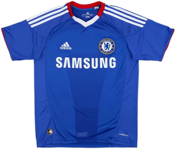 2010-11 Chelsea Home Shirt Drogba #11 - 8/10 - (L.Boys)