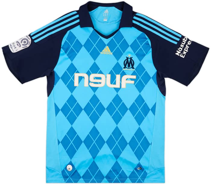 2008-09 Olympique Marseille Away Shirt Ben Arfa #20 - 7/10 - (M)