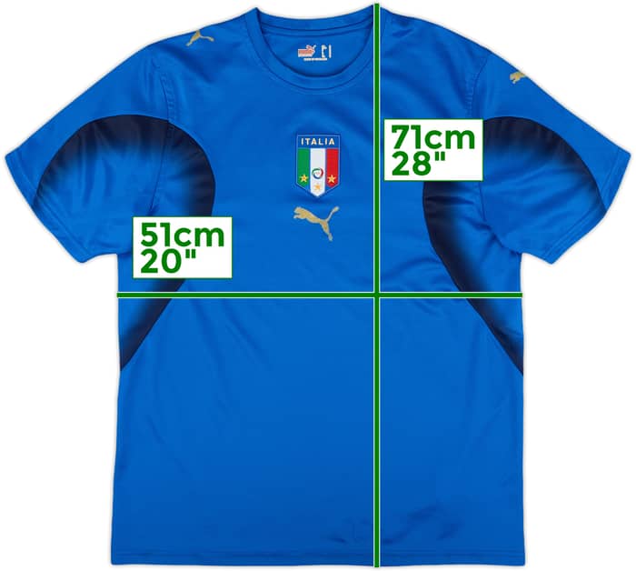 2006 Italy Puma Training Shirt - 5/10 - (M)