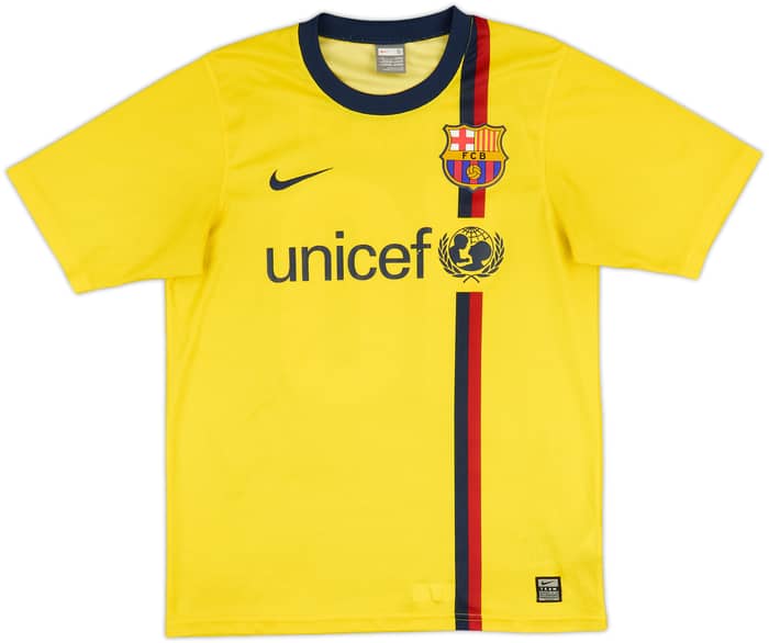 2008-10 Barcelona Basic Away Shirt Messi #10 - 7/10 - (S)
