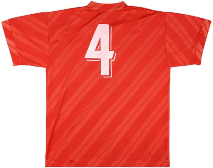 1990-92 Osasuna Match Issue Home Shirt #4