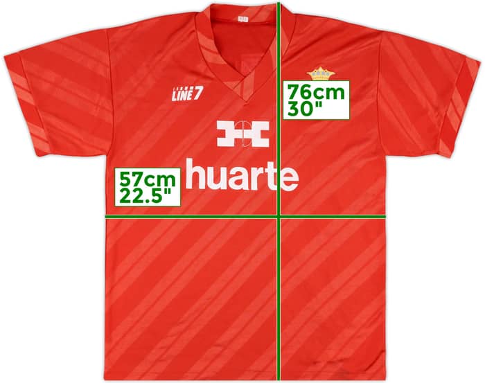1990-92 Osasuna Match Issue Home Shirt #4