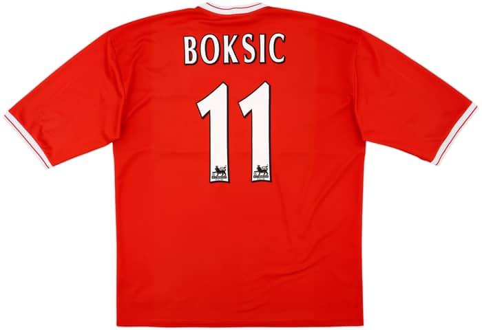2001-02 Middlesbrough Home Shirt Boksic #11 - 9/10 - (XXL)