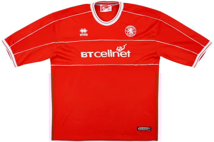 2001-02 Middlesbrough Home Shirt Boksic #11 - 9/10 - (XXL)