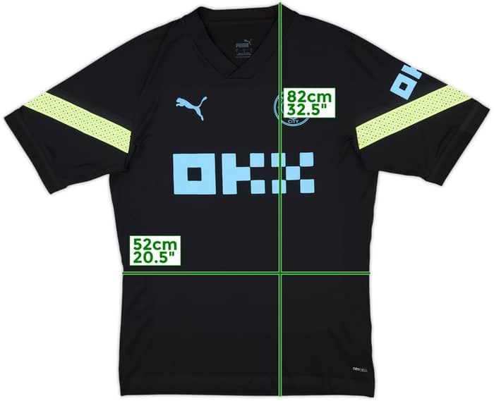 2022-23 Manchester City Puma Training Shirt - 9/10 - (L)
