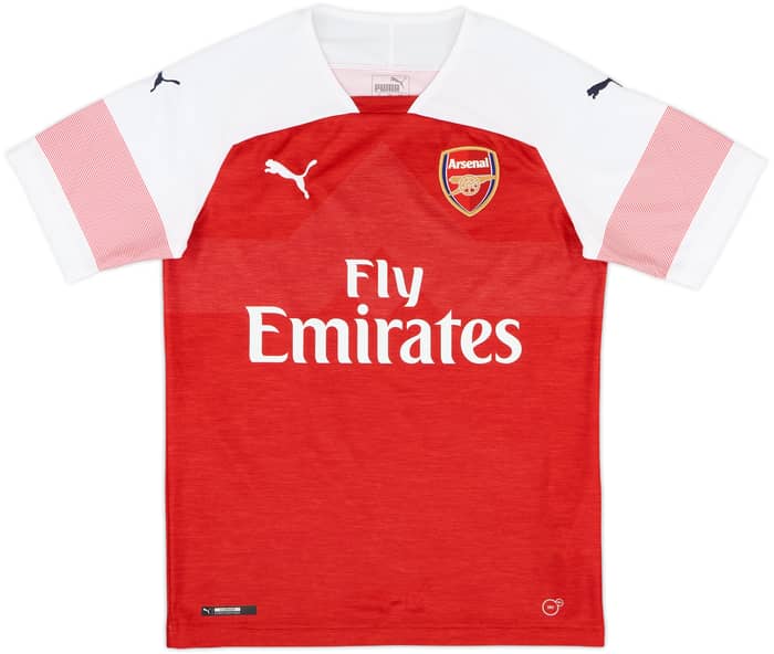 2018-19 Arsenal Home Shirt Saka #87 - 10/10 - (S)