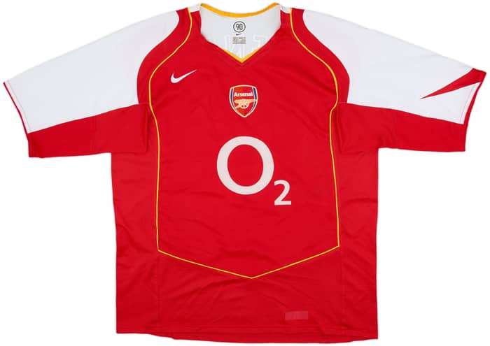 2004-05 Arsenal Home Shirt Henry #14 - 9/10 - (XL)