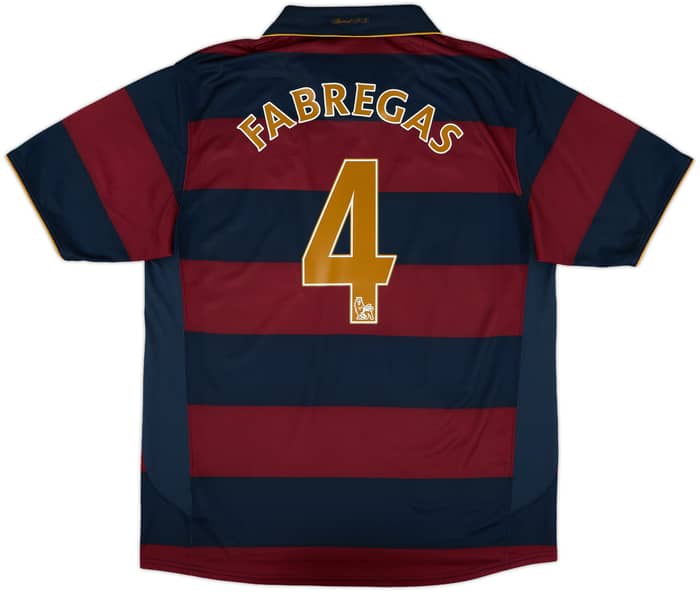 2007-08 Arsenal Third Shirt Fabregas #4 - 9/10 - (L)