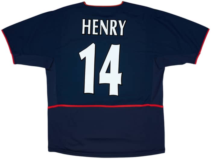 2002-04 Arsenal Away Shirt Henry #14 - 8/10 - (XL)