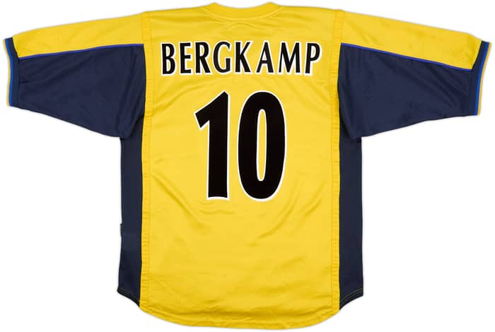 1999-01 Arsenal Away Shirt Bergkamp #10 - 6/10 - (L)