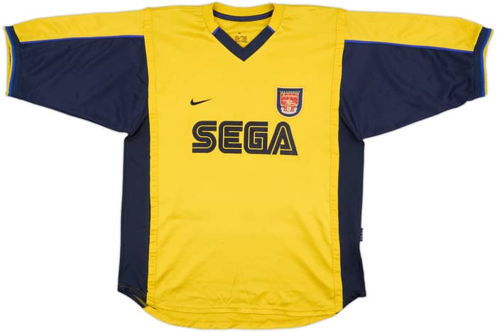 1999-01 Arsenal Away Shirt Bergkamp #10 - 6/10 - (L)