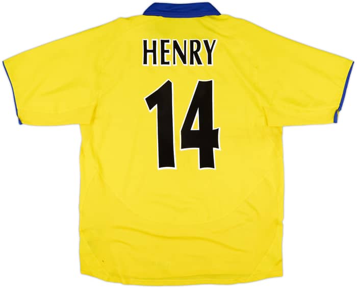 2003-05 Arsenal Away Shirt Henry #14 - 6/10 - (L)