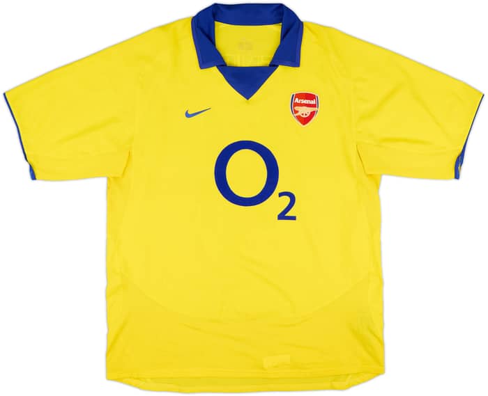 2003-05 Arsenal Away Shirt Henry #14 - 6/10 - (L)