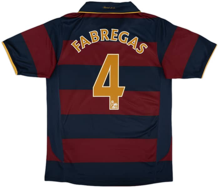 2007-08 Arsenal Third Shirt Fabregas #4 - 9/10 - (S)