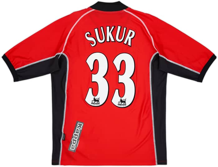2002-03 Blackburn Away Shirt Sukur #33 (L)