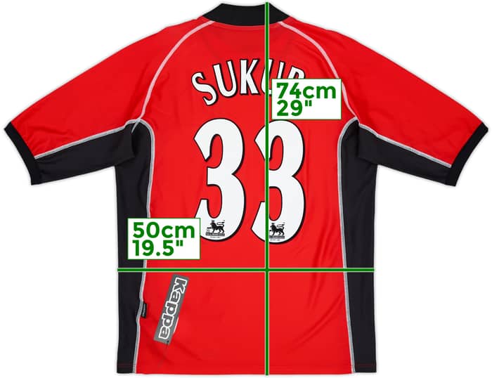 2002-03 Blackburn Away Shirt Sukur #33 (L)