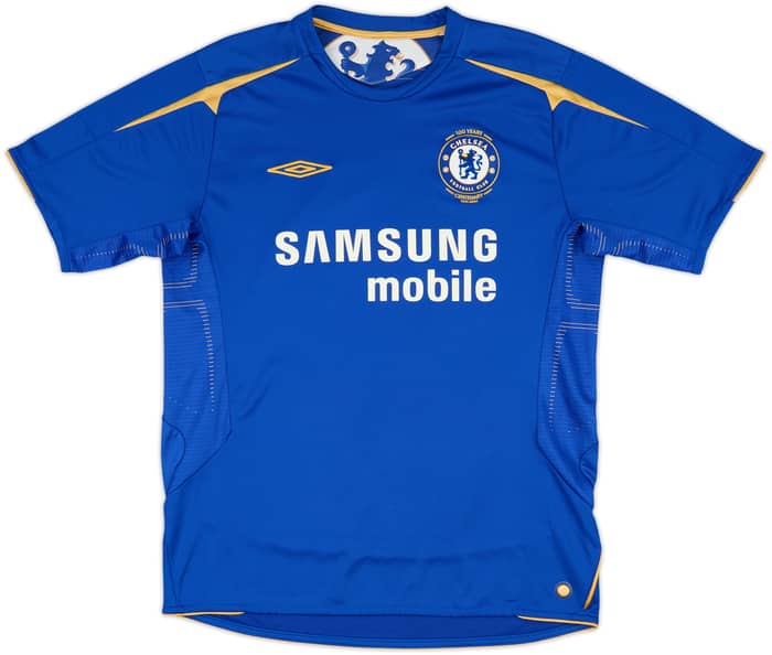 2005-06 Chelsea Centenary Home Shirt Makelele #4 - 9/10 - (L)