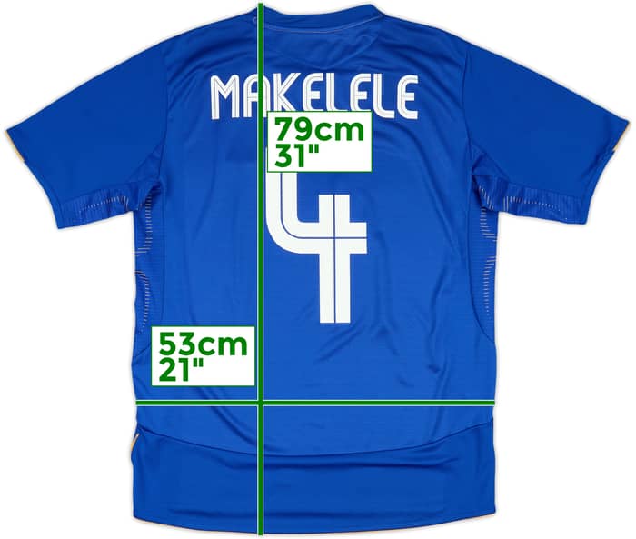 2005-06 Chelsea Centenary Home Shirt Makelele #4 - 9/10 - (L)