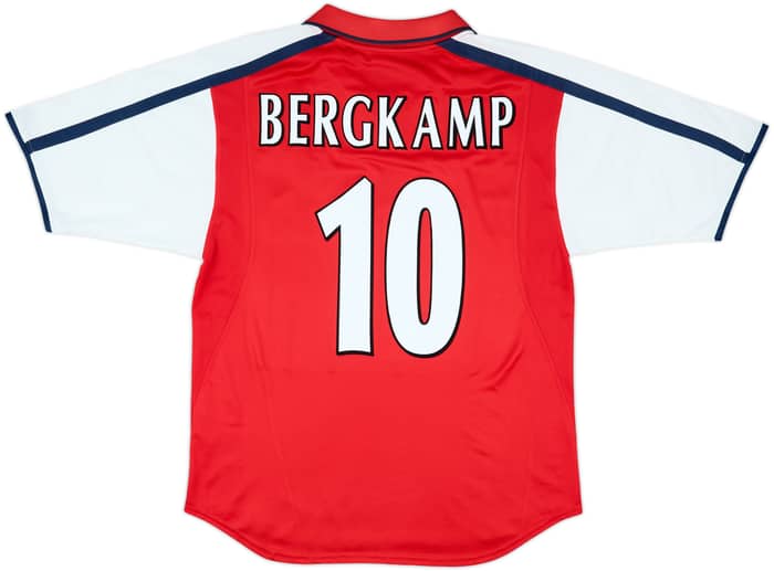 2000-02 Arsenal Home Shirt Bergkamp #10 - 9/10 - (M)