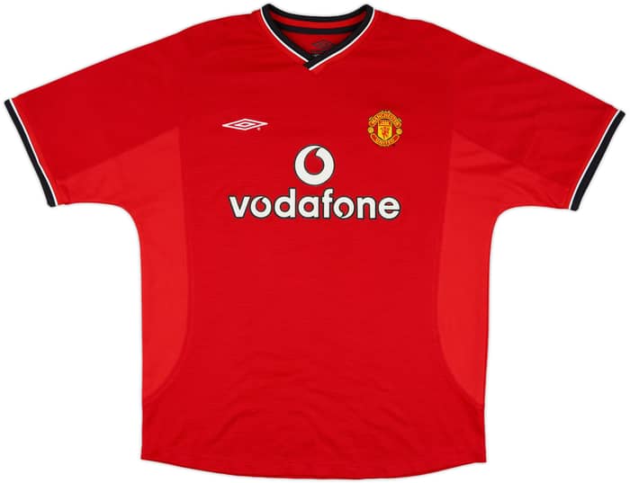 2000-02 Manchester United Home Shirt V.Nistelrooy #10 - 8/10 - (L)