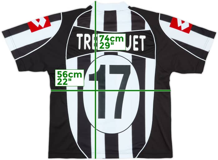 2002-03 Juventus Home Shirt Trezeguet #17 - 10/10 - (M)
