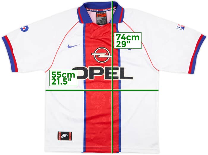1996-97 Paris Saint-Germain Away Shirt - 7/10 - (L)