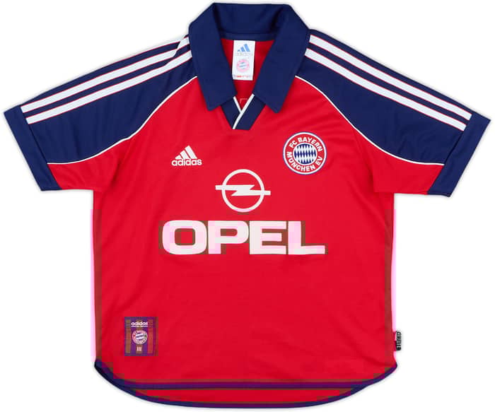 1999-01 Bayern Munich Home Shirt - 9/10 - (M.Boys)