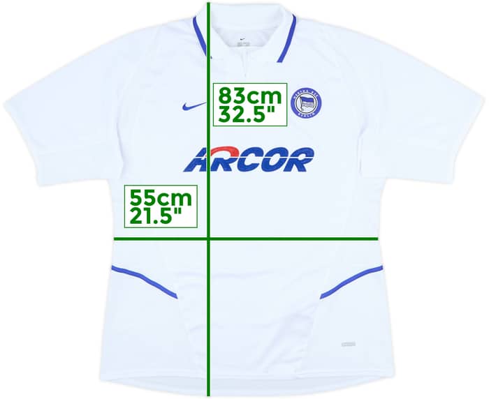 2002-04 Hertha Berlin Away Shirt - 8/10 - (XL)