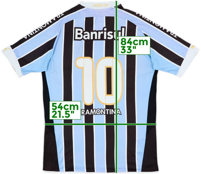 2009 Gremio Home Shirt #10 - 5/10 - (L/XL)