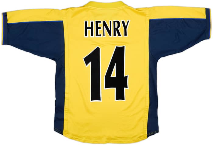 1999-01 Arsenal Away Shirt Henry #14 - 6/10 - (S)